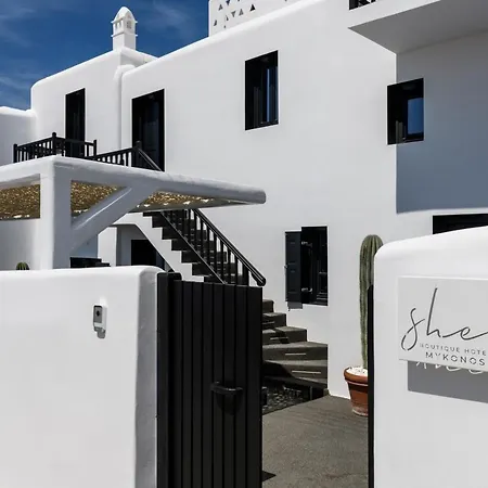 She Mykonos Boutique 호텔 3*